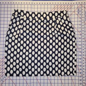 Ann Taylor LOFT Brushed Dots Skirt, Women's Size 6